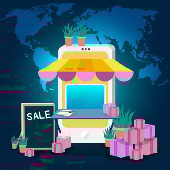 Mobile banking. leisure, Icons shop online, business icons flat design. vector