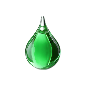 Vivid Droplet Thick Liquid in Vibrant Colors Isolated on Transparent Background png
