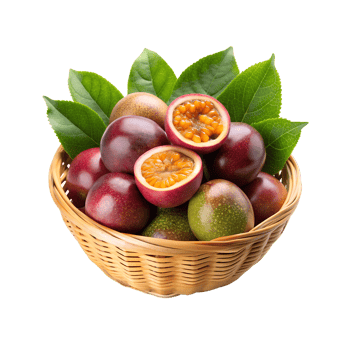 Passion Fruit leaves together png