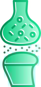 Synapse Gradient Slip Icon vector