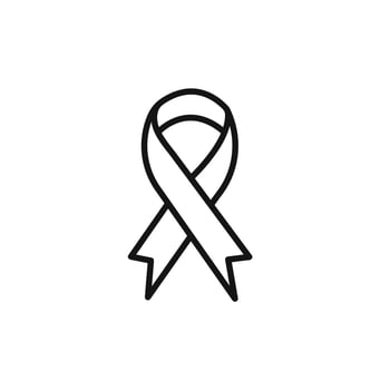 Awareness ribbon icon set collection for web vector
