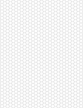 Hexagon graph paper seamless pattern png