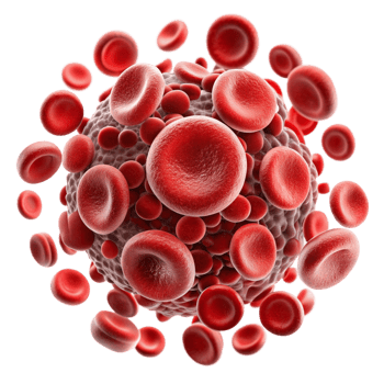 Realistic Blood Cells 3d Style png