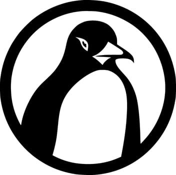 Penguin - High Quality Logo - illustration ideal for T-shirt graphic vector