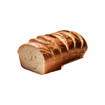 Fresh Slices Isolated Bread Art isolated on a transparent background png