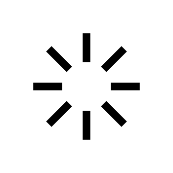Loading icon with simple and modern design png