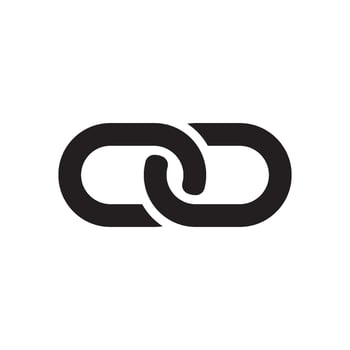 link symbol icon vector