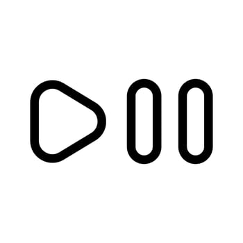 Play Music Icon Symbol Design Illustration vector