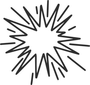 Comic boom effect. Cartoon bomb burst. Bang and pow splashes. Doodle smoke and speed energy lines. Action crash hand drawn graphic png