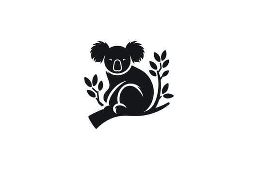 Animal silhouette illustration vector