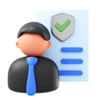 Examination for selecting employees, 3D illustration png