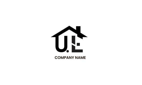 Real Estate logo, Construction Architecture Building Logos vector