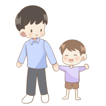 father and son clip art png