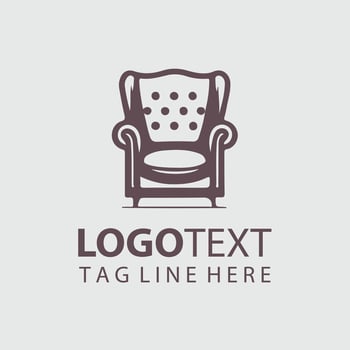 Sofa Furniture Logo vector
