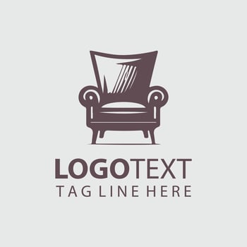 Sofa Furniture Logo vector