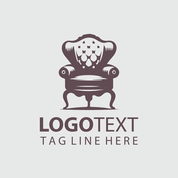 Sofa Furniture Logo vector