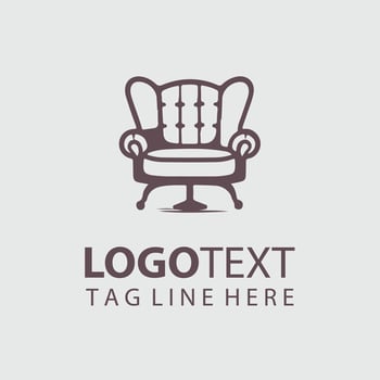 Sofa Furniture Logo vector