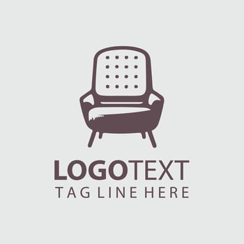 Sofa Furniture Logo vector
