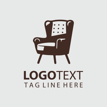 Sofa Furniture Logo vector
