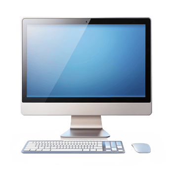 High Quality Realistic Beautiful Computer Monitor Image png