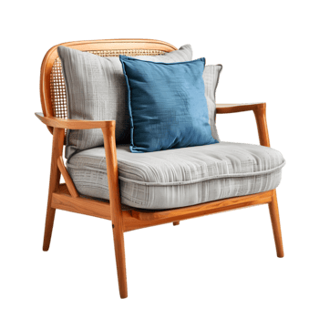 Armchair isolated on a transparent background png