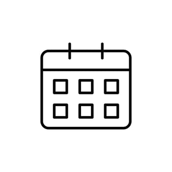 Calendar icon set vector