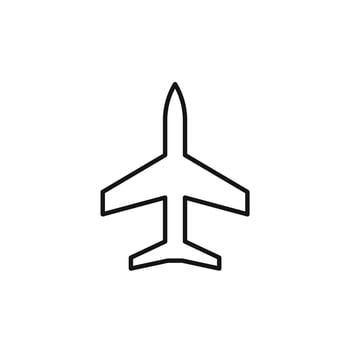 Plane icon set vector