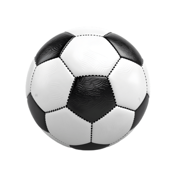Soccer ball isolated on a transparent background png