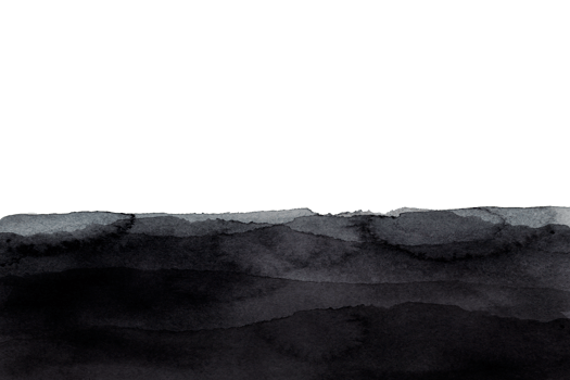 Black paint brush. Grunge texture stroke line. Art ink dirty design. Border for artistic shape, paintbrush element. png