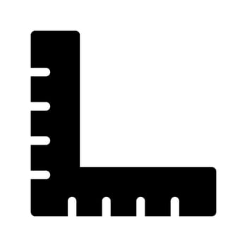 Ruler Icon Symbol Design Illustration vector
