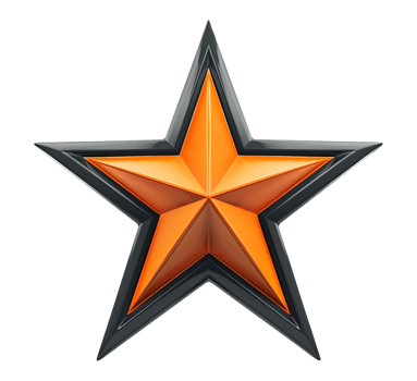 Star object isolated png