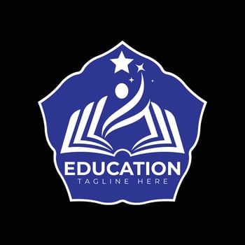 Education logo design vector