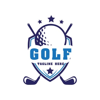 Golf logo design vector