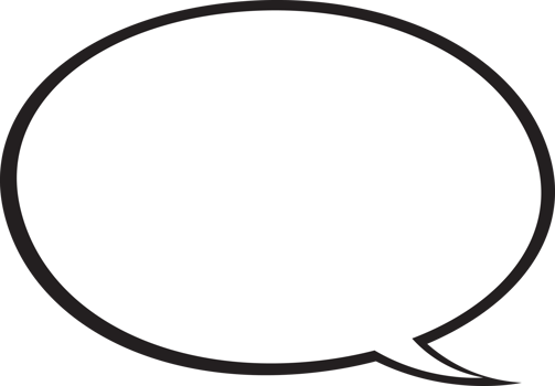 Retro empty comic bubbles on transparent vintage design pop art style png