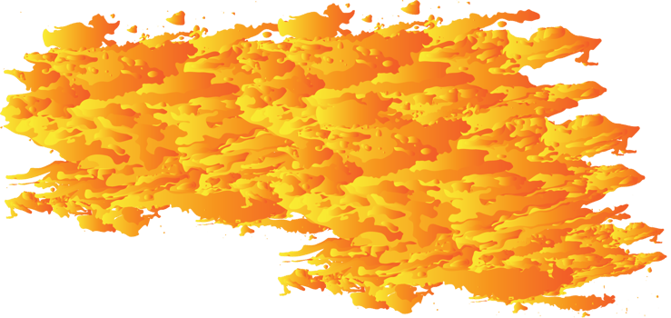 abstract background with orange and yellow blots on a white background png