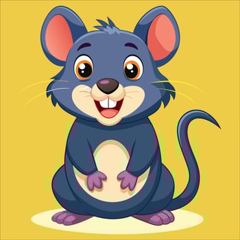 rat illustration, versatile and detailed rodent graphics vector