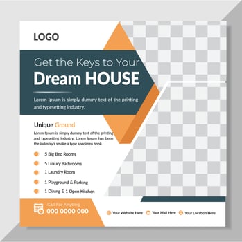 Travel agency business promotion web banner template design for social media. Travelling, tourism or summer holiday tour online marketing flyer, post or poster with abstract graphic background. vector