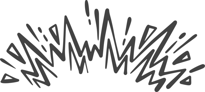 Cartoon comic bomb bang explosion effect. Burst with splashes elements. Doodle speed lines and pow cloud. Hand drawn fire lightning sketch png