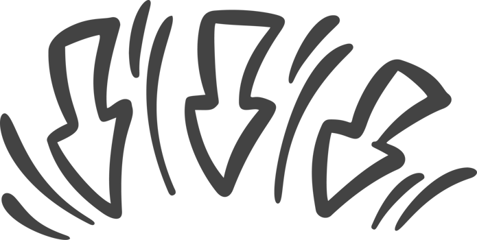 Cartoon comic bomb bang explosion effect. Burst with splashes elements. Doodle speed lines and pow clouds. Hand drawn arrows sketch png