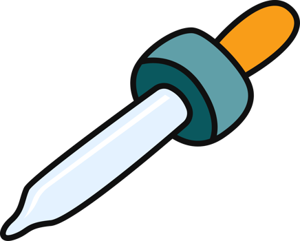 Pipette dropper bottle icon png