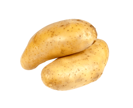 raw potatoes isolated png
