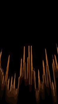 Simple thorns background with copy space area. Suitable for poster and banner vector