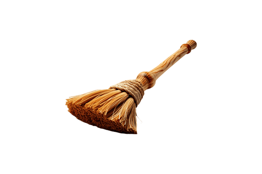 Ceiling Broom isolated on transparent background. png