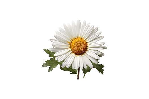 Chamomile Flower isolated on transparent background. png