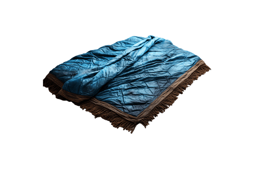 Chindi Rug isolated on transparent background. png