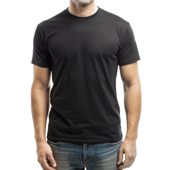 Black Tshirt Mockup png