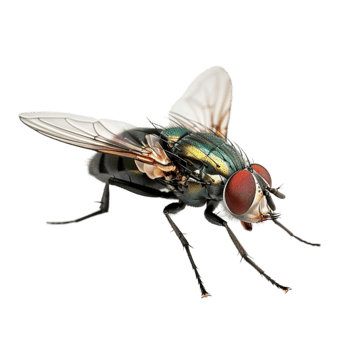 fly with red eyes png
