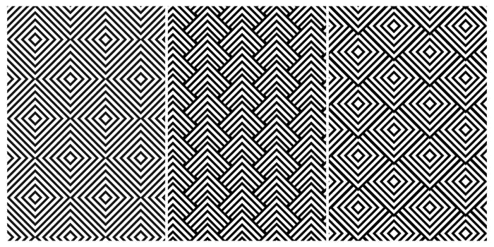 Pattern collection. Modern repeating geometric shapes. illustration vector