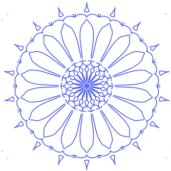 mandala designs In oriental style png