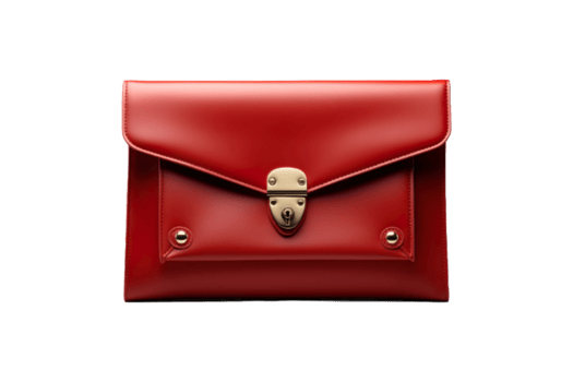 Clutch Pouch isolated on transparent background. png